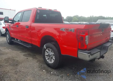 2020 Ford F-250 Xl из США, поврежденный, VIN 1FT7W2BNXLEC97089